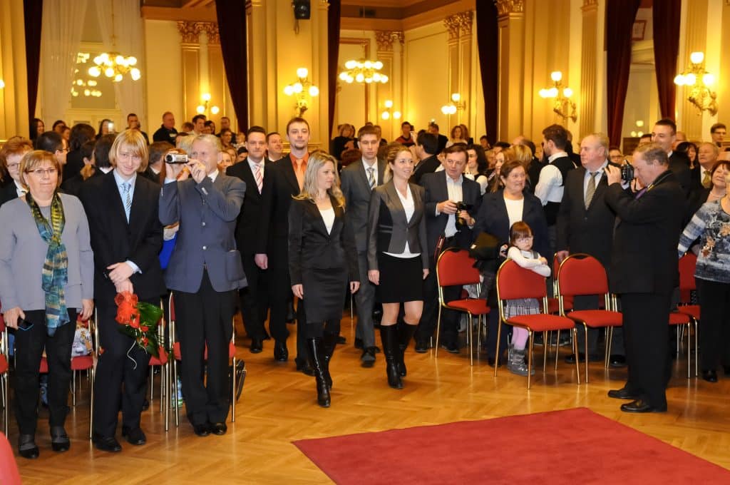 Slavnostní promoce - leden 2015 - galerie
