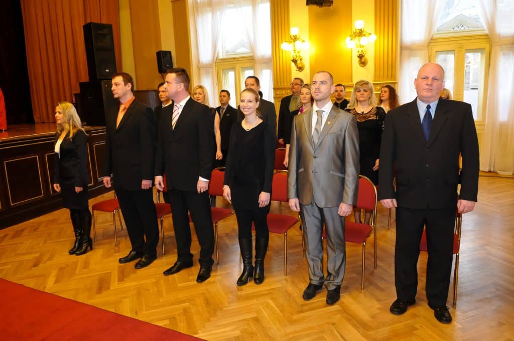 Slavnostní promoce - leden 2015 - galerie