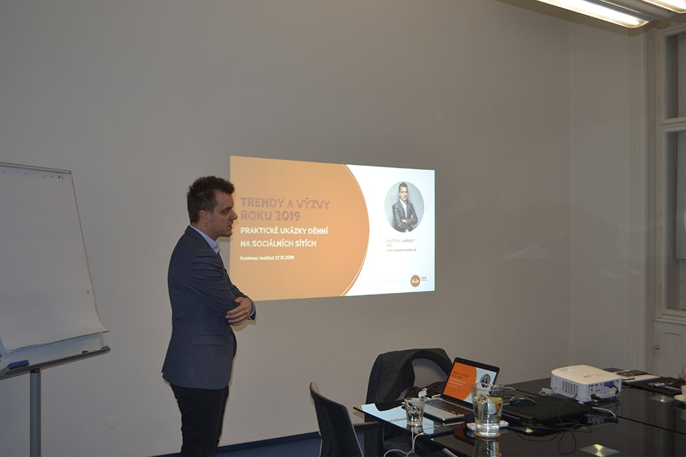 2 2 | Zakladateľ marketingovej agentúry a online stratég Mgr. Vojtěch Lambert na Business Institut