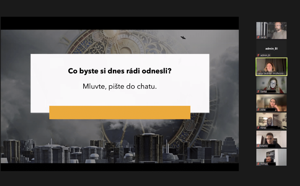 Online seminář "WTFlow - Jak postavit výkonné týmy s lehkostí", 14. 11. 2022 - galerie