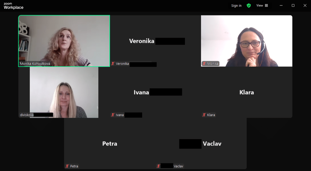 Online seminář "Jak díky sebevědomí snadněji dosahovat svých cílů", 9. 4. 2025 - galerie
