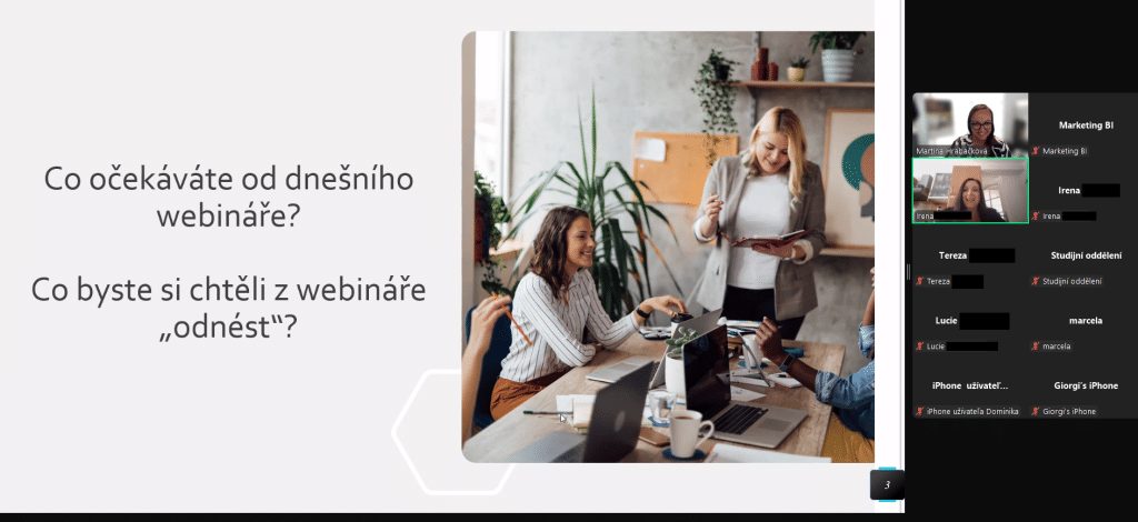 Online seminář "Zaměstnanecká angažovanost", 10. 6. 2025 - galerie