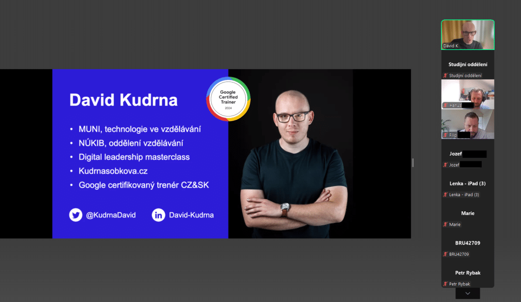 Online seminář "AI turbo pro vaši práci", 25. 6. 2025 - galerie