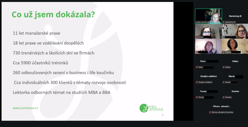 Online seminář "Barevná typologie osobnosti pro efektivní komunikaci a praxi", 2. 12. 2025 - galerie