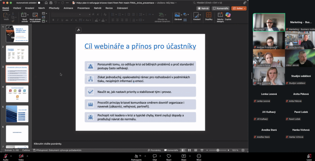 snimek obrazovky 2026 04 21 171034 web 1 1 | Online seminář "Když plán A nefunguje: řízení podniku v krizi…"