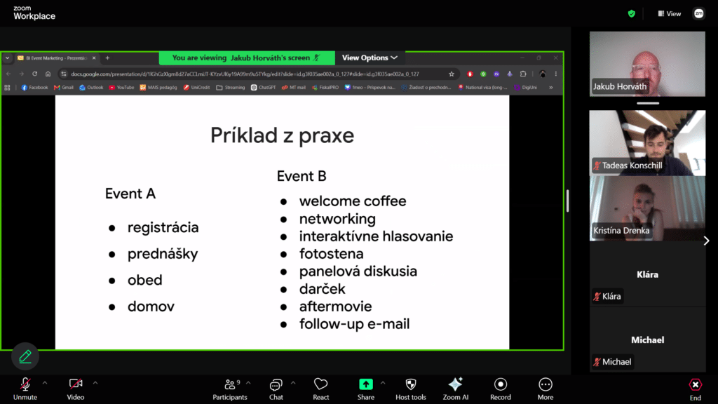Snimek obrazovky 2026 07 01 175143 WEB | Online seminář „Od nápadu k WOW efektu: Jak vytvořit event, na který se nezapomíná“, 1. 7. 2026