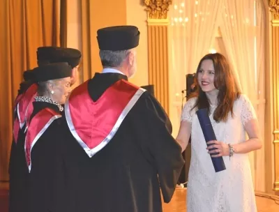 Slavnostní promoce - Business Institut - květen 2016